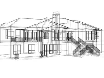 Contemporary House 07 -Archimple LLC 3D model