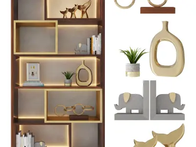 decorative composition 3D model