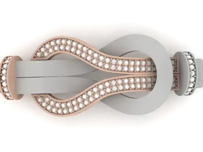 Bracelet 0025 3D print model