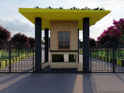 Sports Facilitation Center 3D model