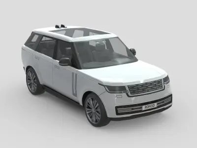 Land Rover Range Rover 2022 Low-poly 3D model purchase