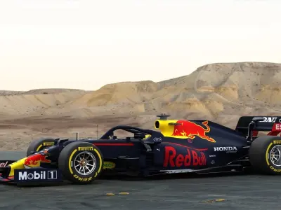 F1 Redbull RB16B Season 2021 Low-poly 3D model