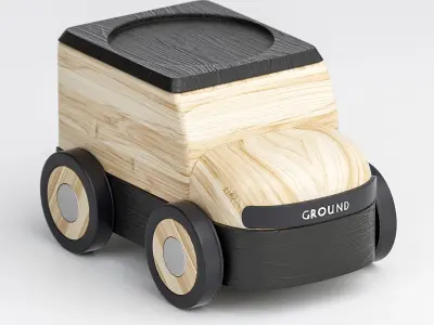 Wooden Toy 3D model purchase