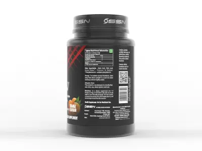 Protein Powder 3D model