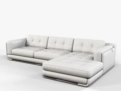 Kelvin Giormani Latina II sofa Low-poly 3D model