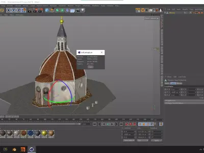 Rome Catedral 3D model