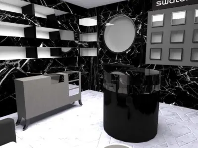 WATCH SHOP DESIGN Free 3D print model