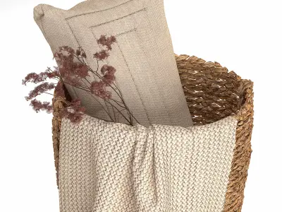 Decorative set 06 3D model purchase