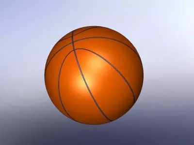 Sport Basketball 3D model