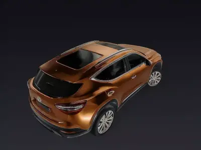 Bronze Compact SUV 3D model