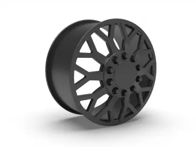 American Force Dually EVO wheel 3D print model