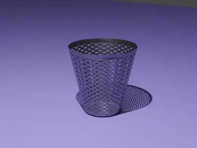 basket 3D model purchase