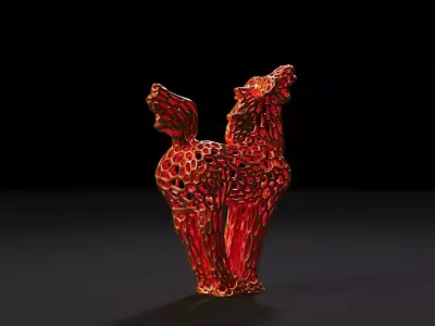 Horse Symbol of 2026 3D print model