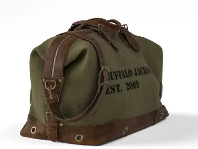 Weekend bag 3D model