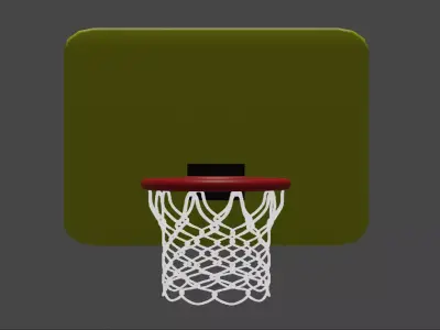 basketball net Free low-poly 3D model