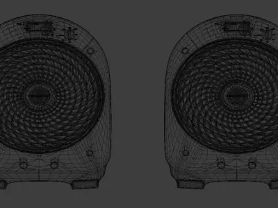 Table fan    Ventilador de mesa Free 3D model