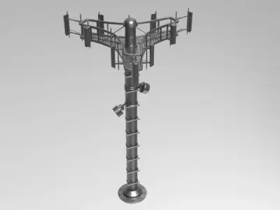 5G Tower 3D print model