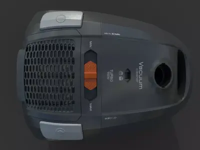 Vacuum Cleaner Low-poly 3D model