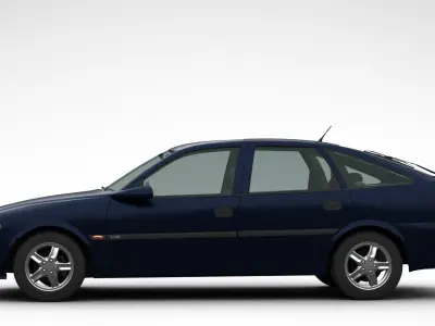 Opel Vectra B  HB 1996 3D model
