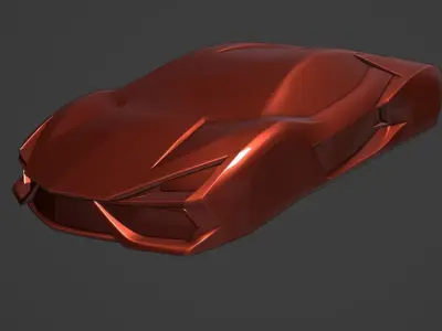 lambo revuelto Speedform 3D print model
