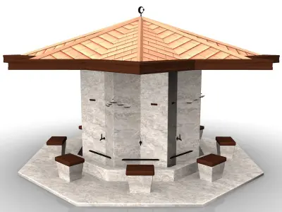 FOUNTAIN - SHADIRVAN - 03 3D model