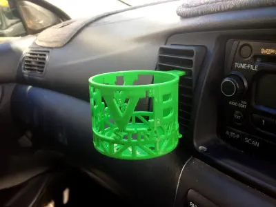 Aussie Car Cup Holder 3D print model