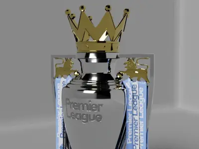 Premier League Trophy  3D model