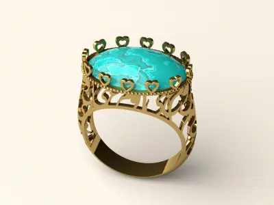 Ring R 75 3D print model