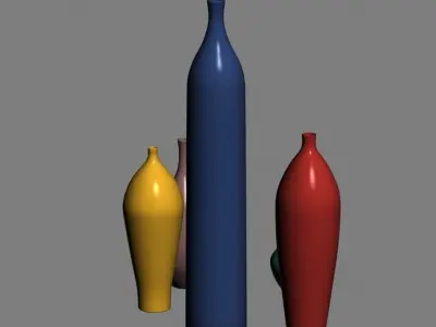 vase 01 3D model buy