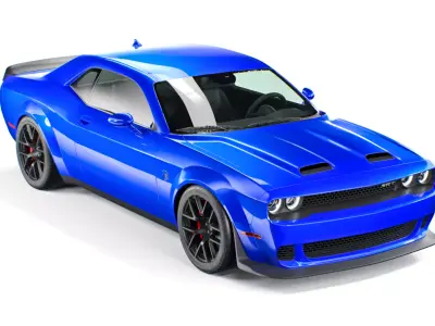 Dodge Challenger Hellcat Redeye 2020 3D model
