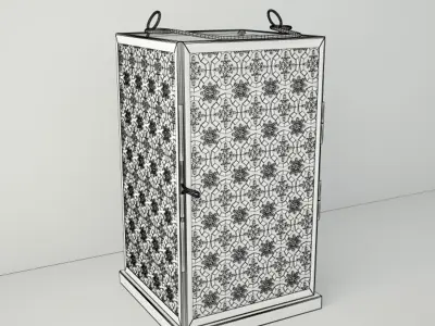 Moroccan Votive Lamps 3D model