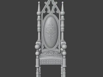 Chair guest 3D print model