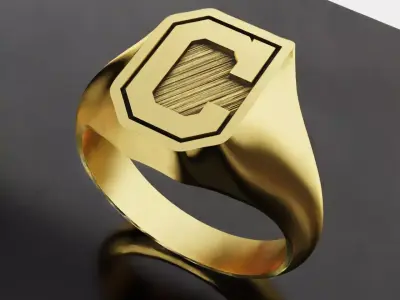 Cleveland Guardians Baseball Fans Rings 3D Print Models 3D print model