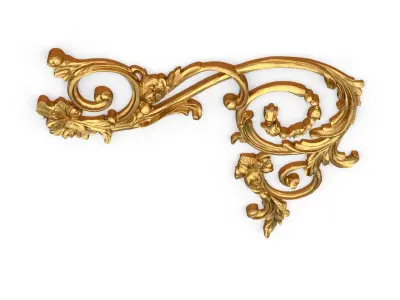 Classic decor ornament 307 3D model