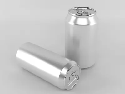 Soda Cans 3D model