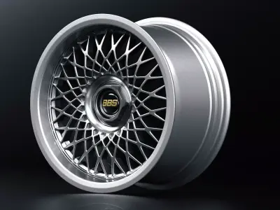 BBS DTM Centerlock 1989 3D model