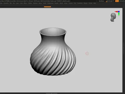 vase 3d print 325  3D print model