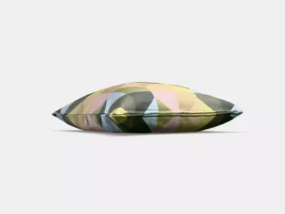 SVARTHO Cushion cover Low-poly 3D model