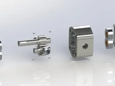 Hydraulic Pump 3D model