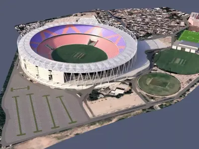 Narendra Modi Stadium 3D model