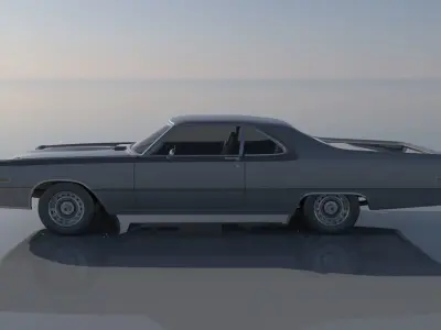 Chrysler 300 - 1970 3D print model