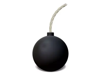 Bomb grenade 3D model