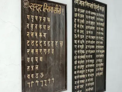 Painted Indian Panels 3D model