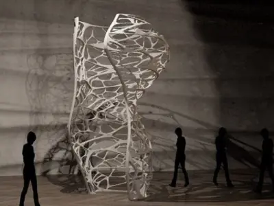 Zaha Inspired Sculpture 3D model