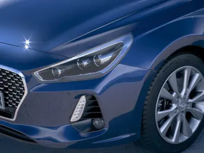 Hyundai i30 2018 3D model