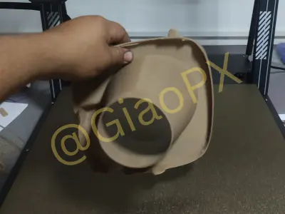 Subaru Impreza GC8 V6 Fog Light Cover With Duct 3D print model