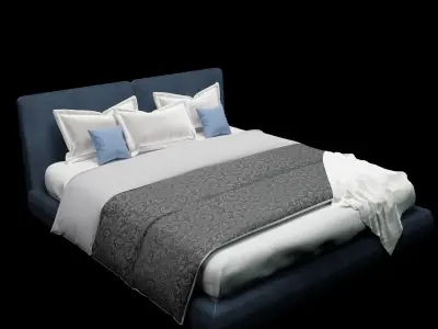 Bedroom bed 3D model