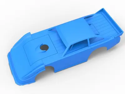 Shell of Australian Super Sedan Version 1 Scale 1 to 25 3D print model