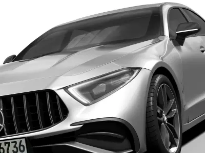 Mercedes Benz CLS53 AMG 2022 3D model