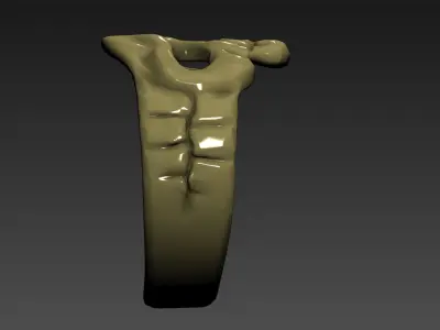 fashion ring A001 3D print model